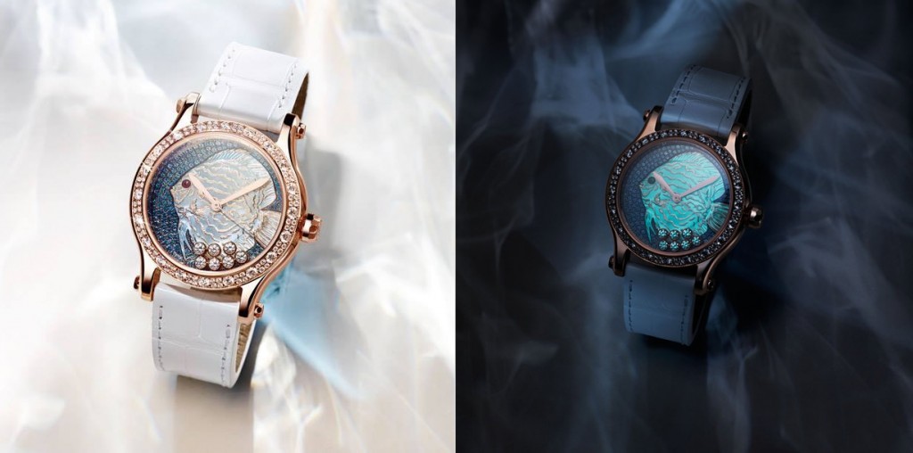 High Quality Chopard Happy Diamonds Happy Fish Series Replica Watches