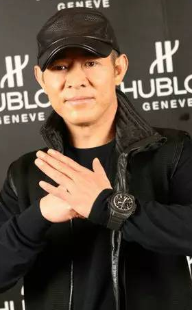 High-quality Black Rubber Straps Hublot Big Bang Copy Watches Especially For Jet Li