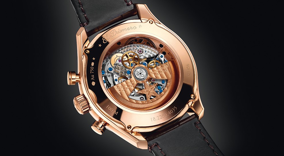 Zenith EI Primero Tourbillion Copy Watches Pink Gold Watchcase