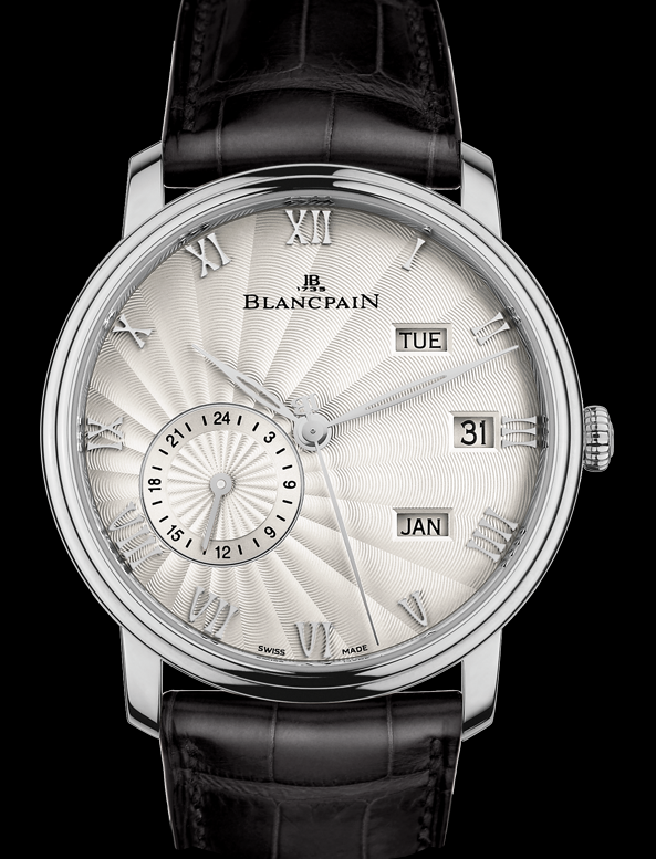 Low-key Opaline Dials Blancpain Villeret Quantième Annuel GMT Fake Watches By Wu Xiubo