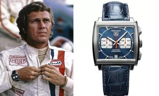 Thanks to the film that Steve McQueen played as the leading role, the Monaco collection became popular.