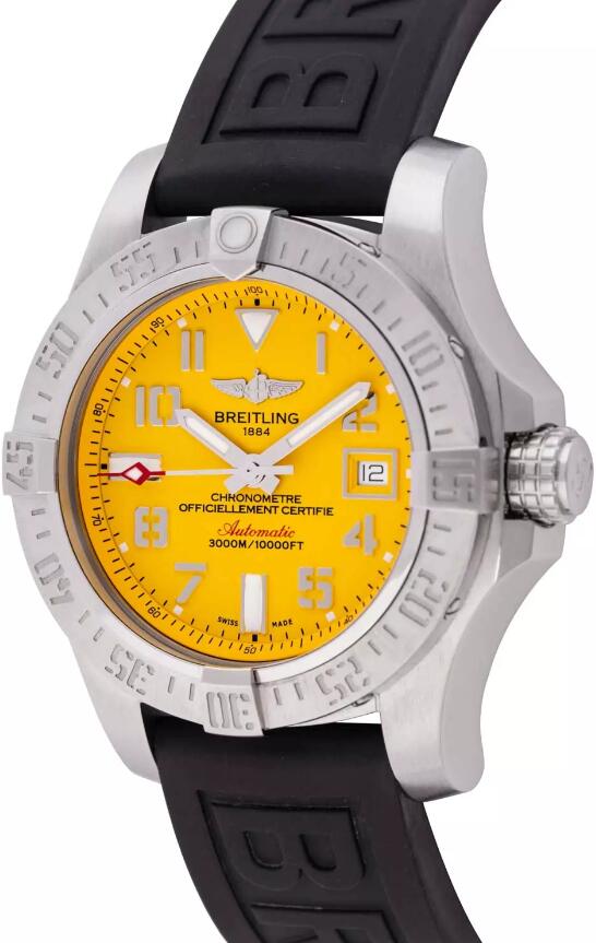 Swiss knock-off watches ensure showy beauty with yellow dials.