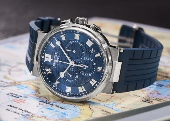 The timepiece has a close relationship with the ocean.